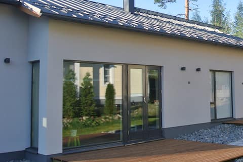 Detached house/ A modern house