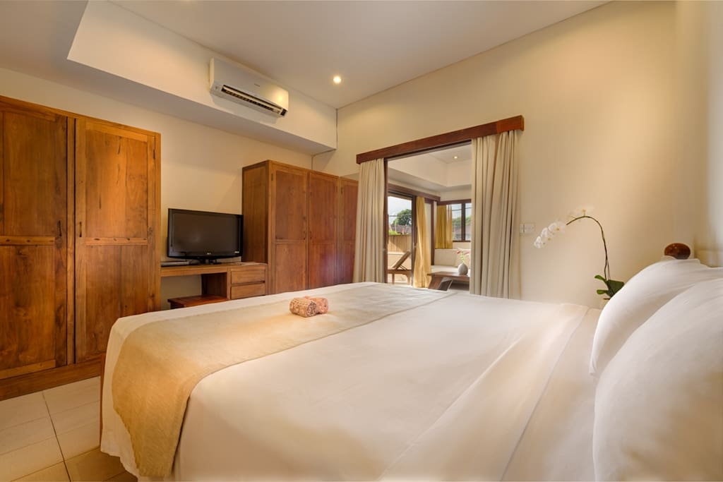 Bedroom Area of Villa Kubu Suite