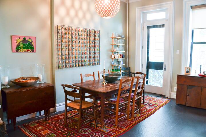 The Carlton, Brooklyn brownstone Duplex w/ garden gallery image 5