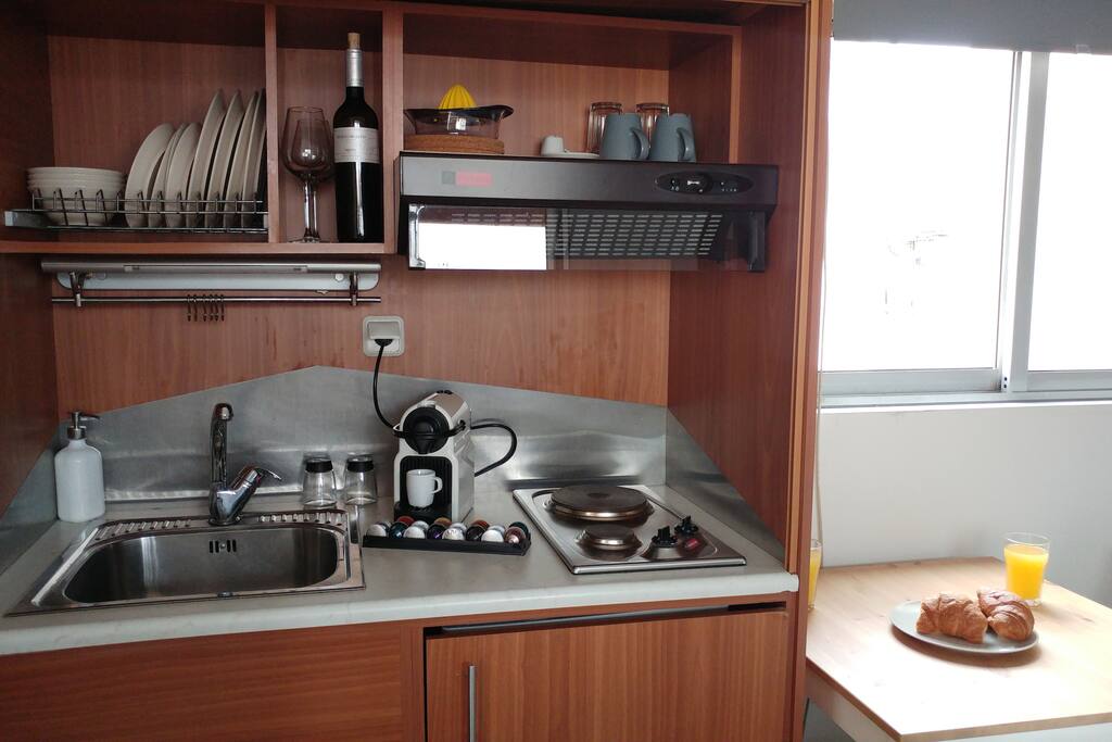 Fully equipped kitchen for making the best breakfast!