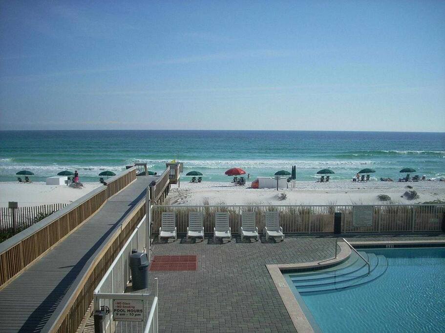 Walkway to the beach