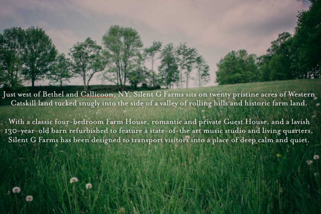 Lush rolling hills...