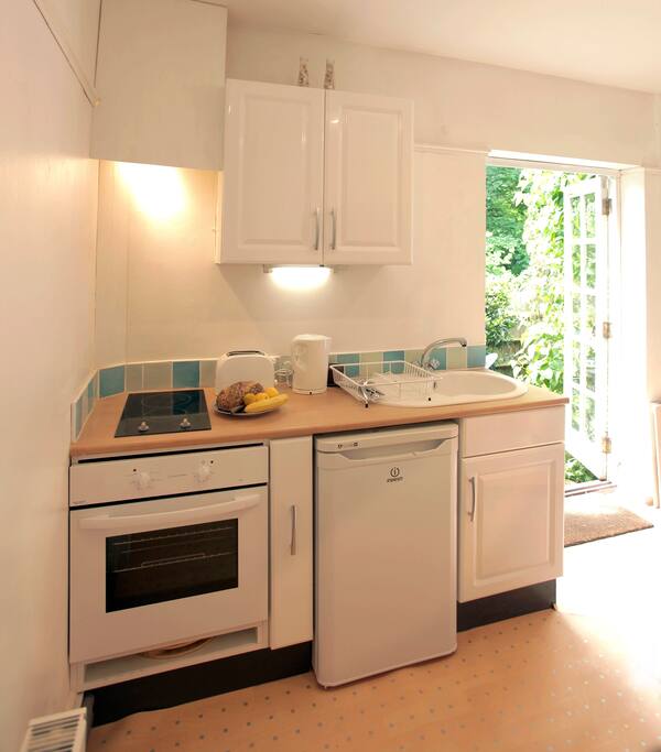Kitchen with dining area