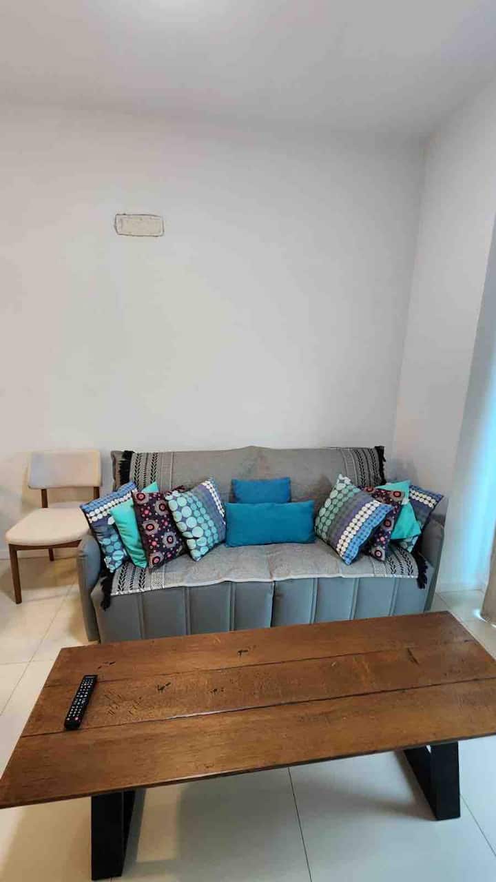 Rozkladacia pohovka v obývačke 