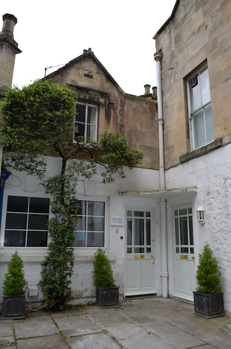 Front View of the Cottage