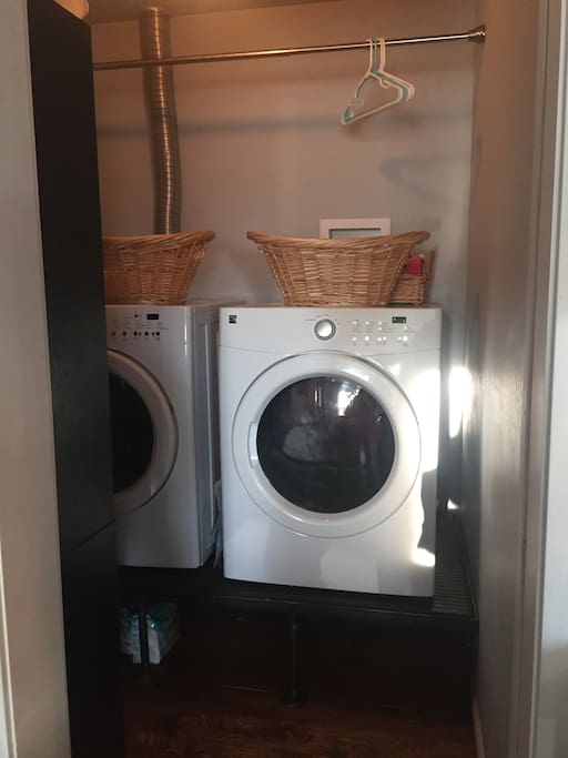 washer and dryer