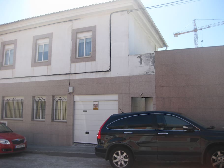 Vista exterior de la casa