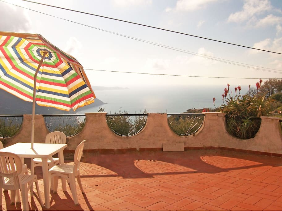 sea view terrace
