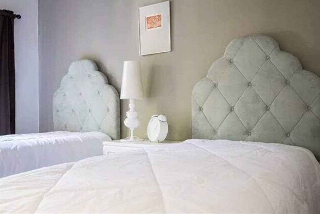 Exquisite beddings in every bedroom