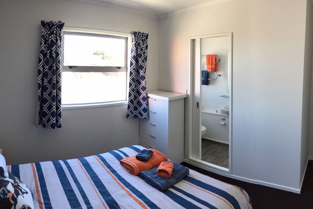 Bright and quiet, with private ensuite.