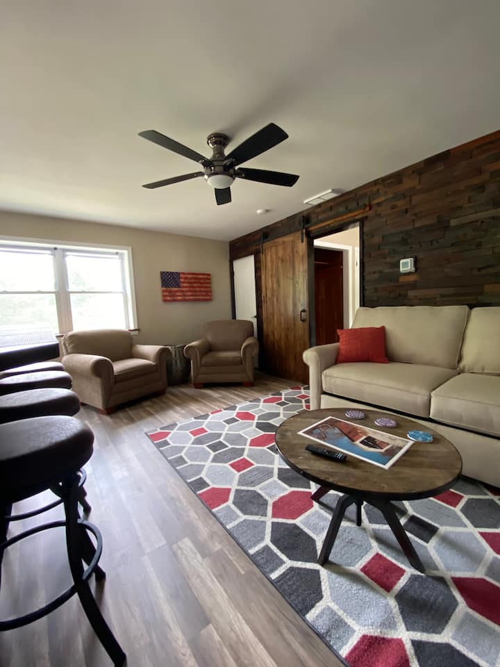 Друг ъгъл на апартамента на парка. 