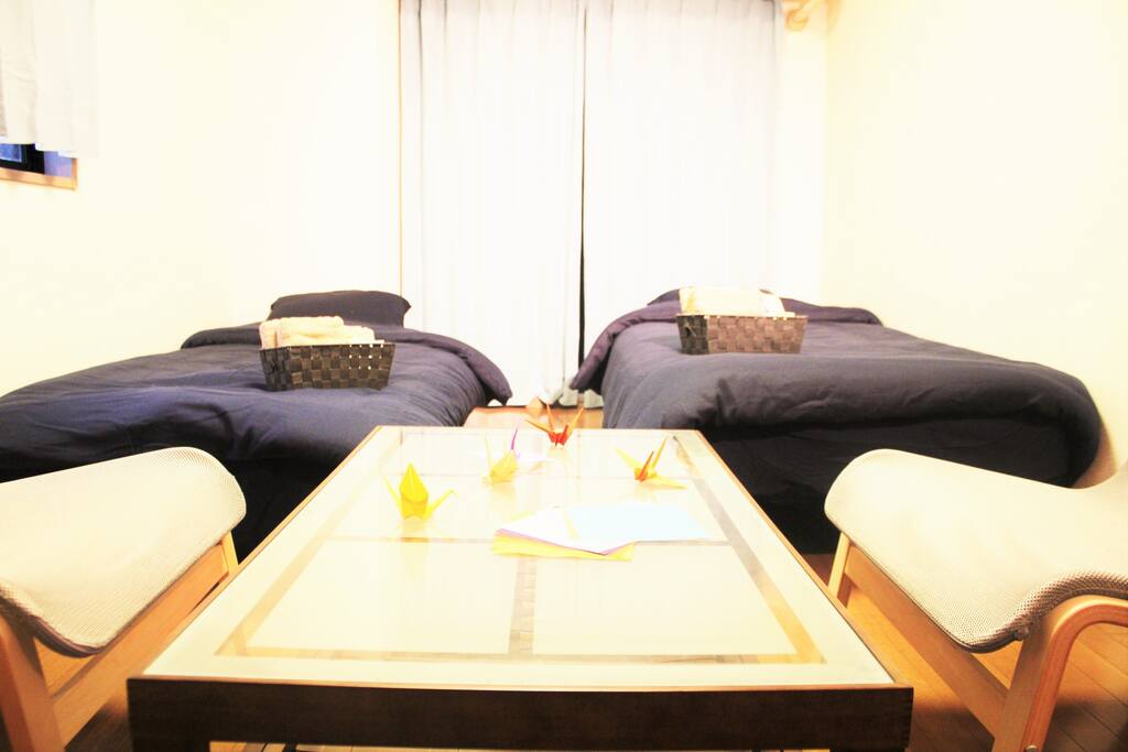 table and sofa, we offer comfortable space