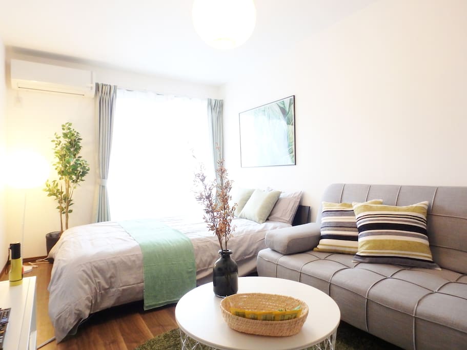 Living and bed room