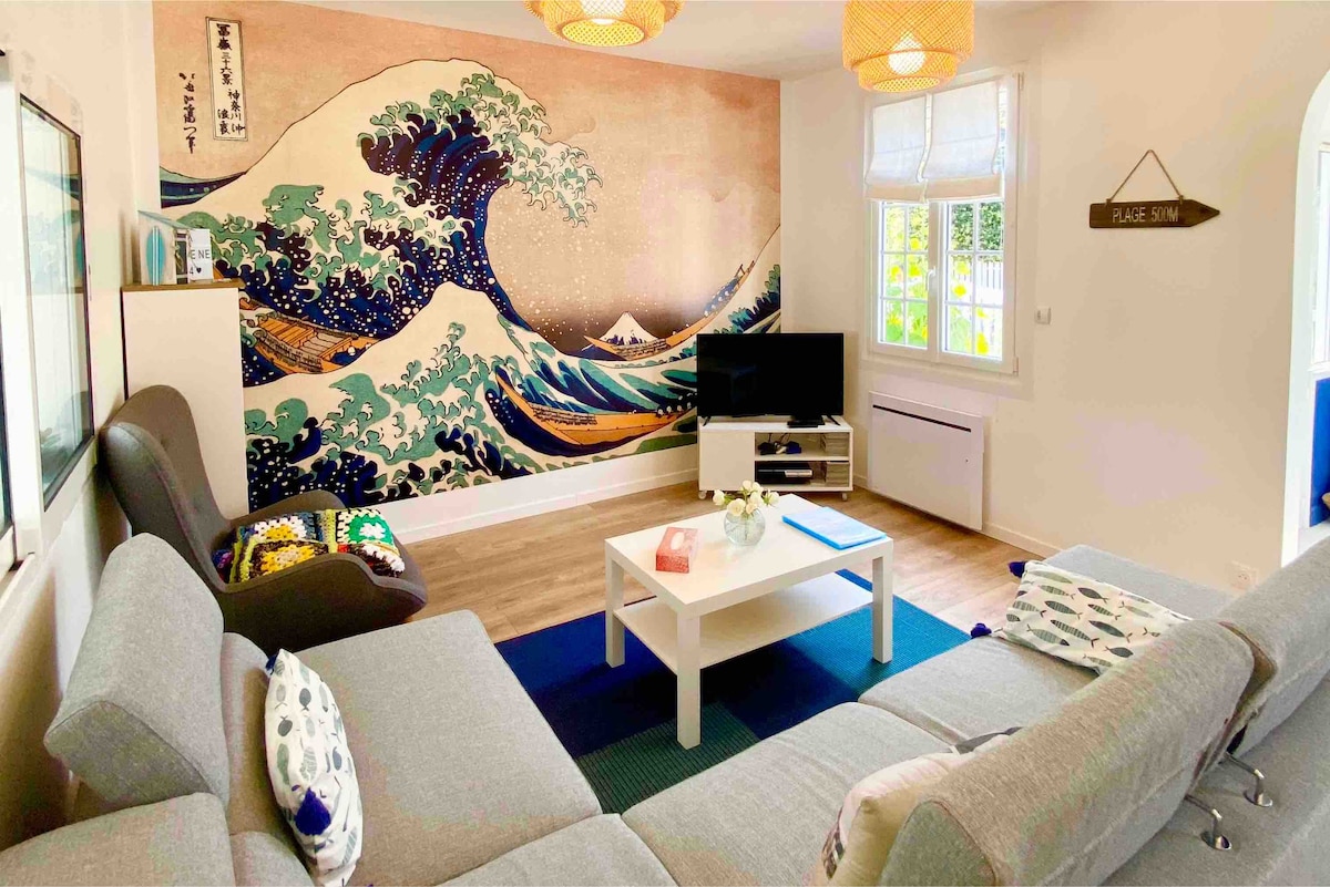 Popular Airbnb listing: The Searène - Ouistreham Riva-Bella in Ouistreham