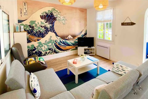 Popular Airbnb listing: The Searène - Ouistreham Riva-Bella in Ouistreham