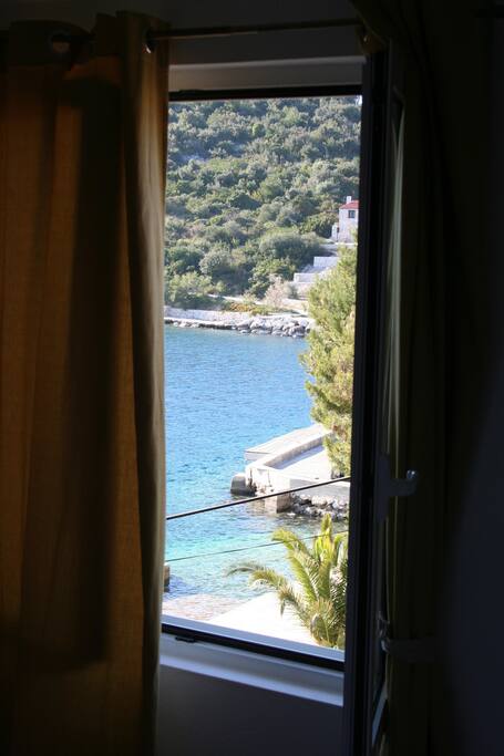 view from bedroom window