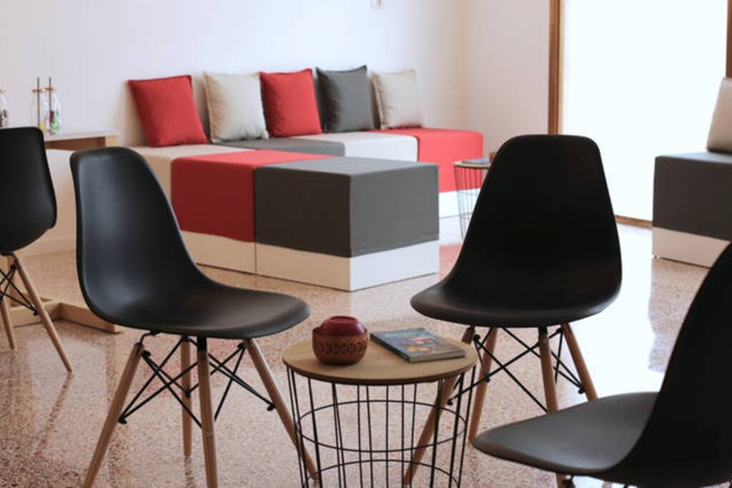 Sala interior de descanso