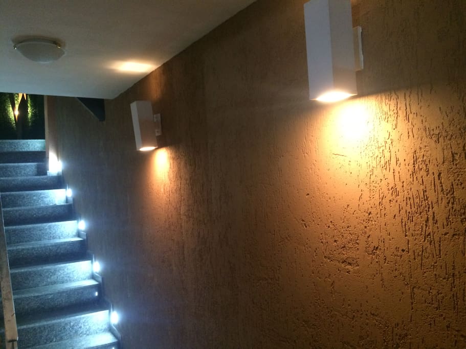 Escada de acesso ao Loft