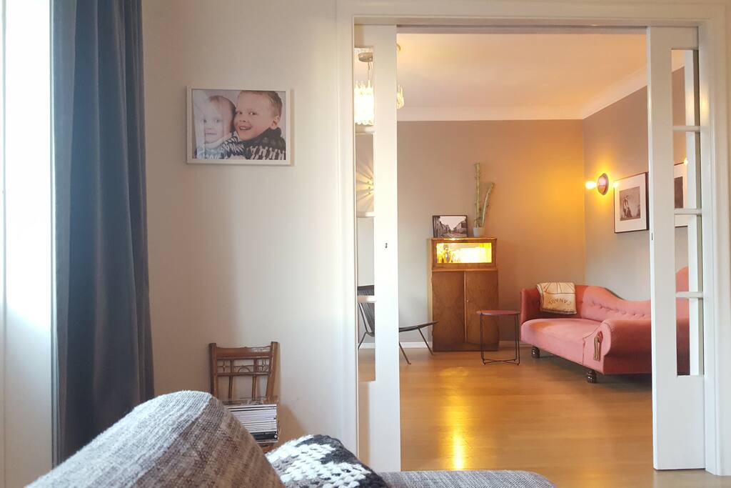 View from TV room