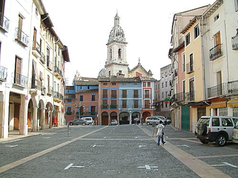 Famosa Plaza del Mercat