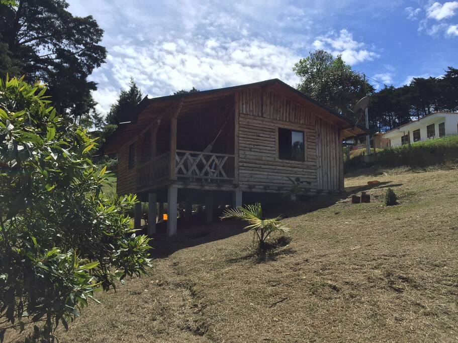 Vista de abajo del terreno.