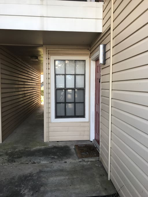 1st floor unit with assigned parking directly in front