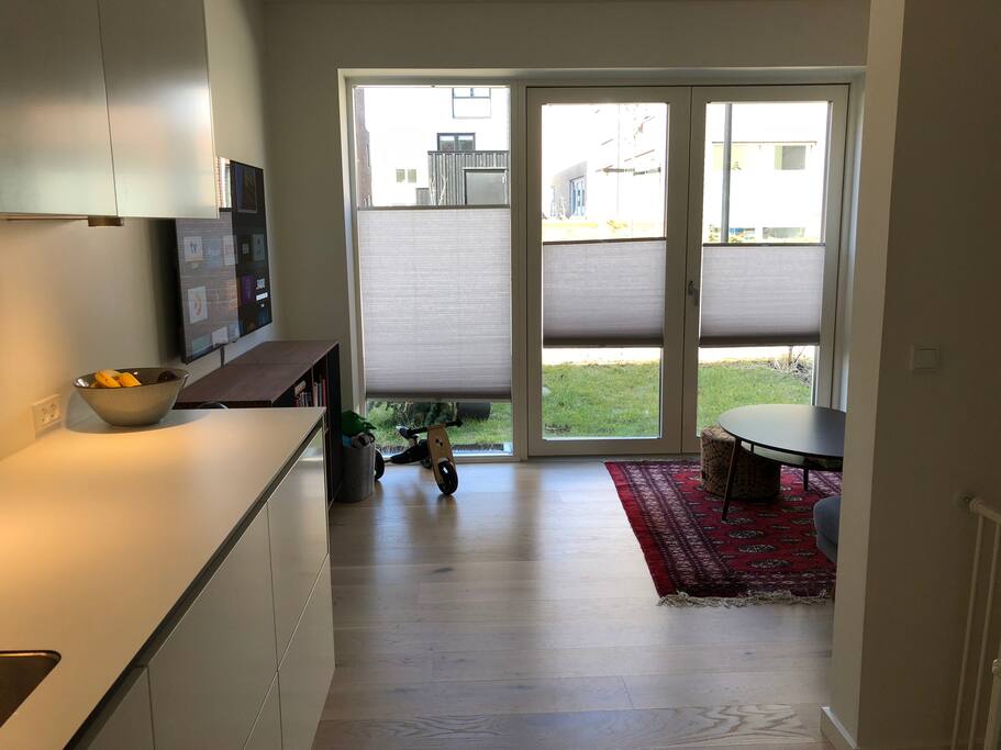 Kitchen, living area, ground floor