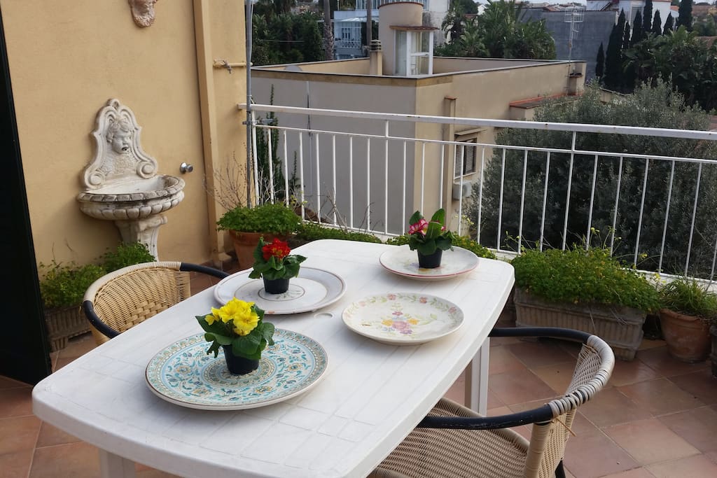 Altra visuale della terrazza