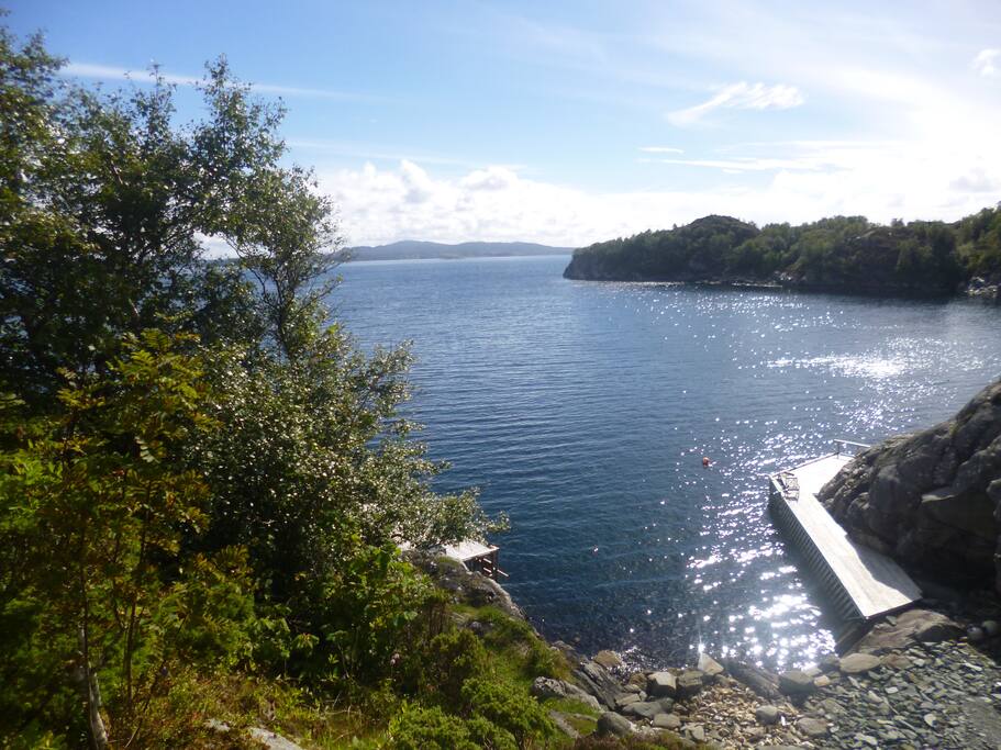 Utsikt over fjorden