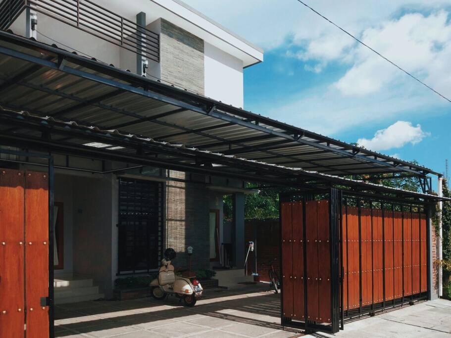 the front gate