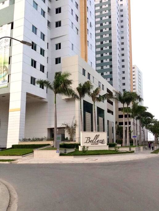 Belleza building complex including supermarkets, eateries, etc.