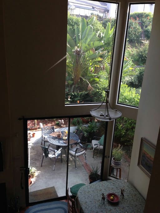 View from upper level