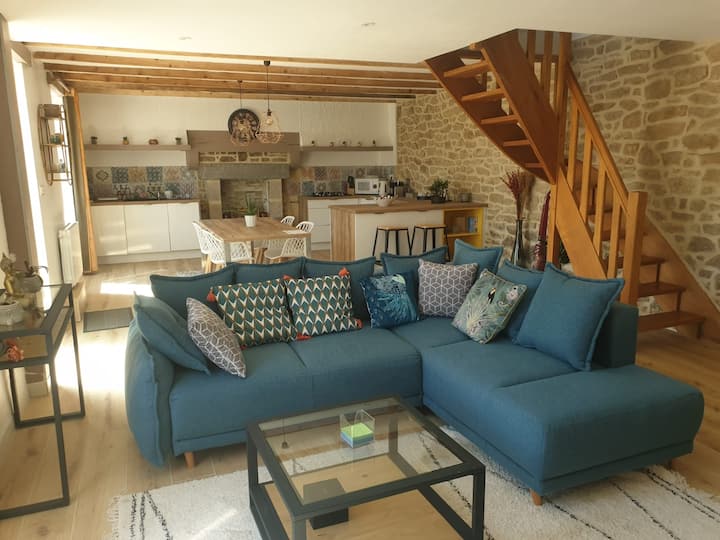 "La Maison De Pierre", Gîte Avec Spa - Morbihan