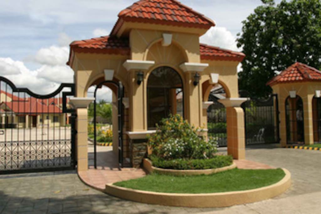 Subdivision's Main Gate