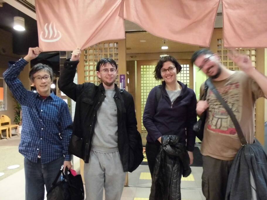 Go to Onsen!