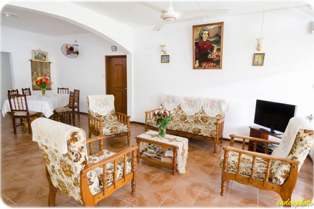 One of the comfortable lounge/diner on the ground floor