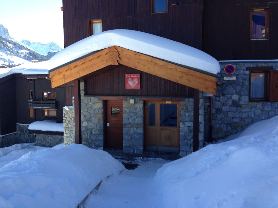 Entrée du chalet