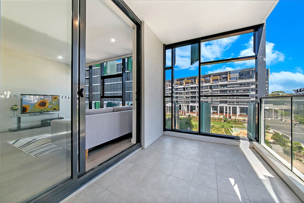 Spacious Balcony