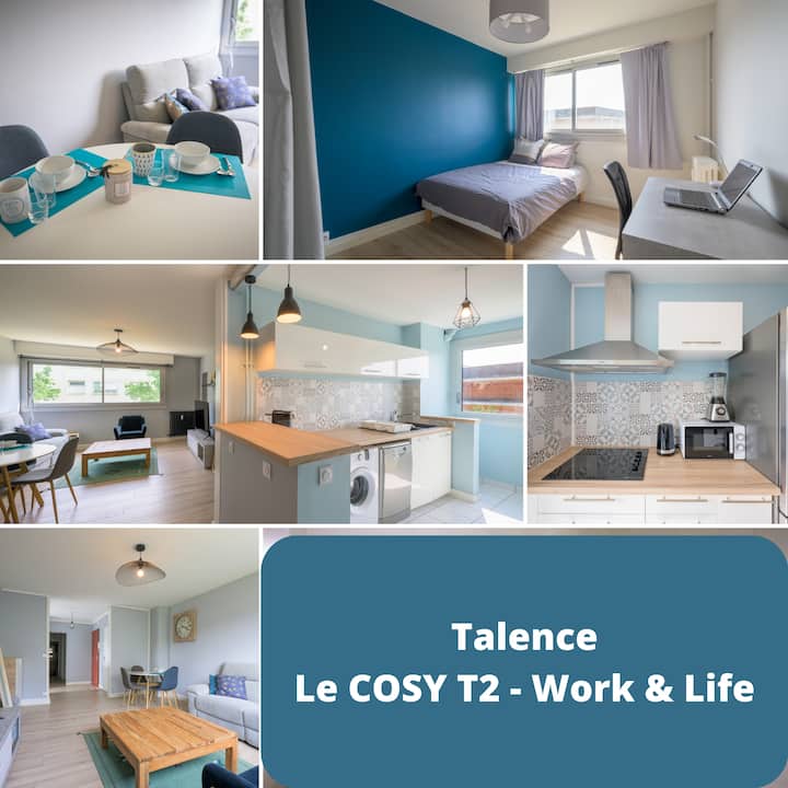 Le Cosy T2 - Parking - Confortable - Spacieux - Talence