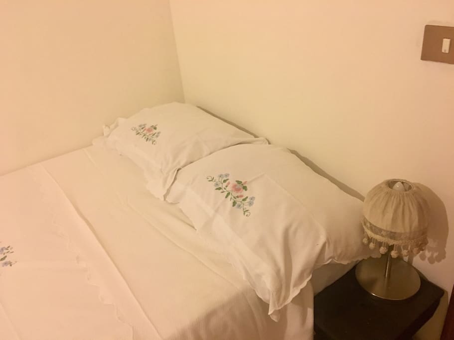 Bed in White Room