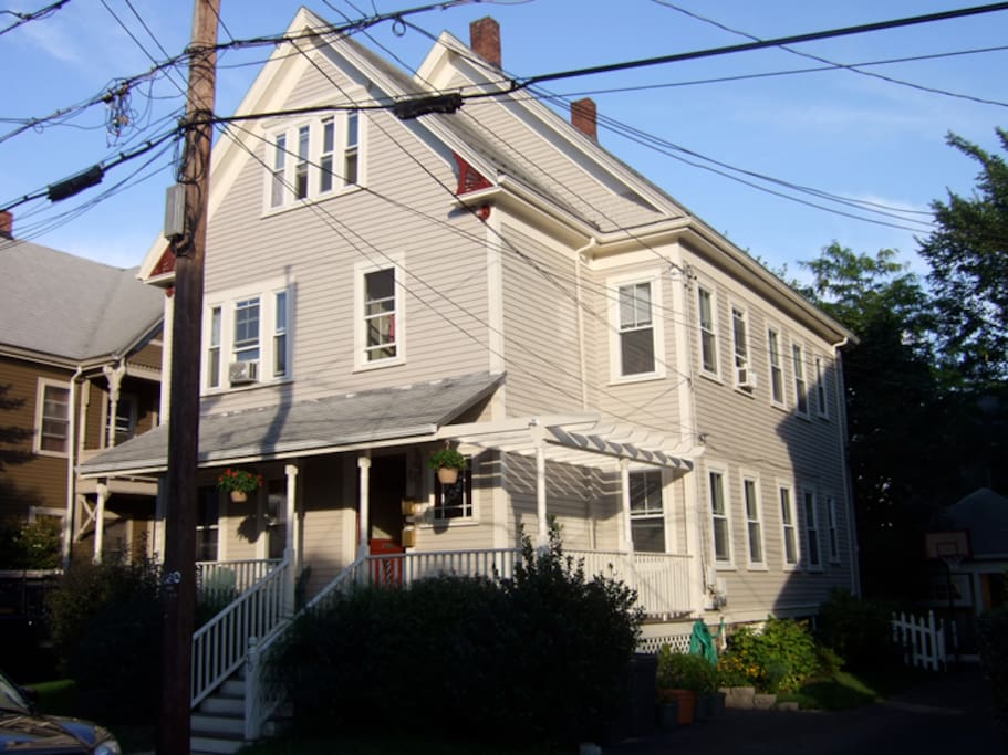 front of house; ground floor is my condo