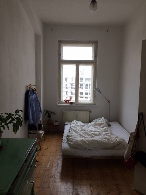 A small nice bedroom for two peoples