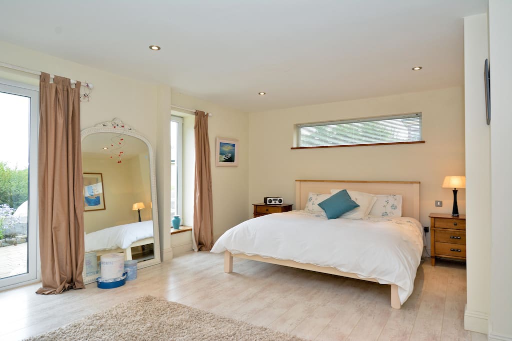 Bedroom with garden access