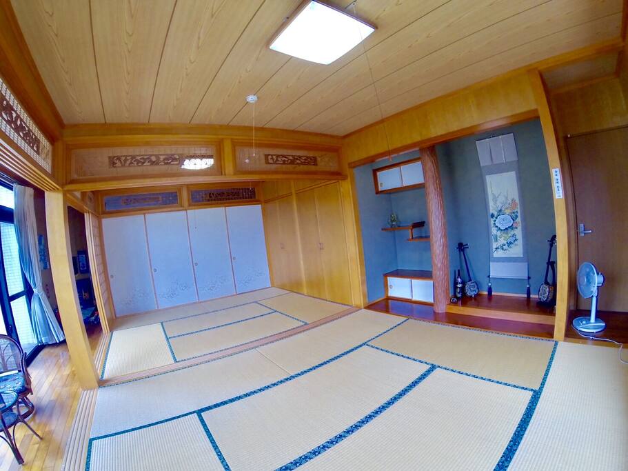 和室8畳と6畳
