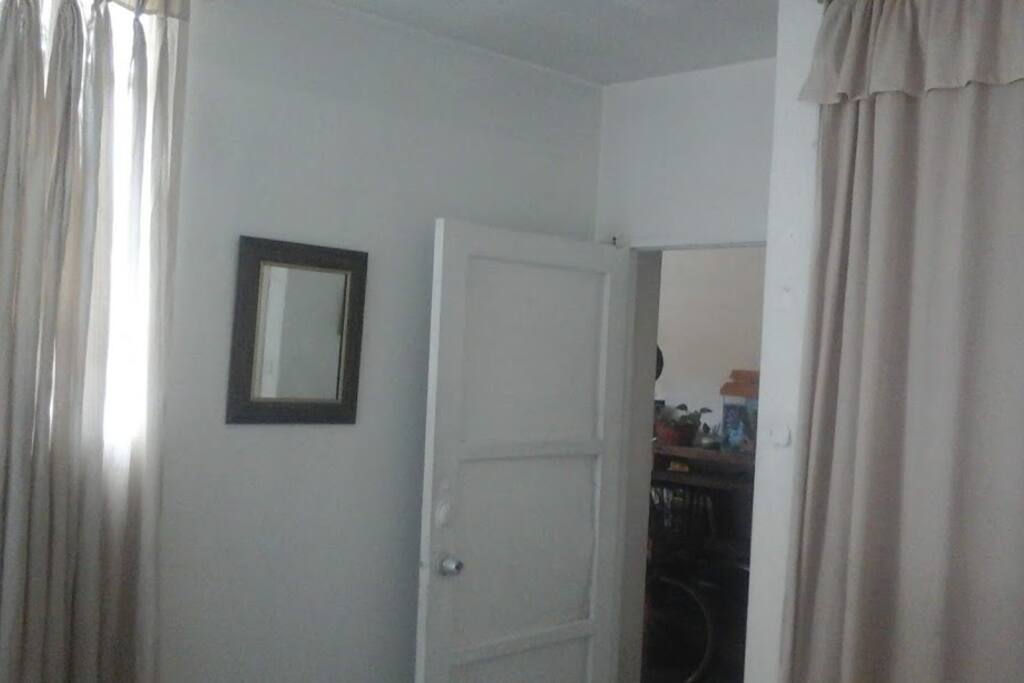 entrada a la habitación