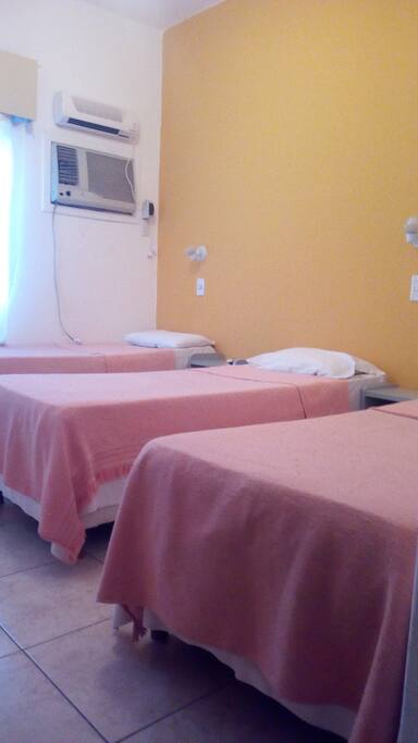 HABITACION TRIPLE 3 CAMAS INDIVIDUALES