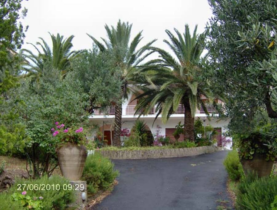 Viale d'ingresso