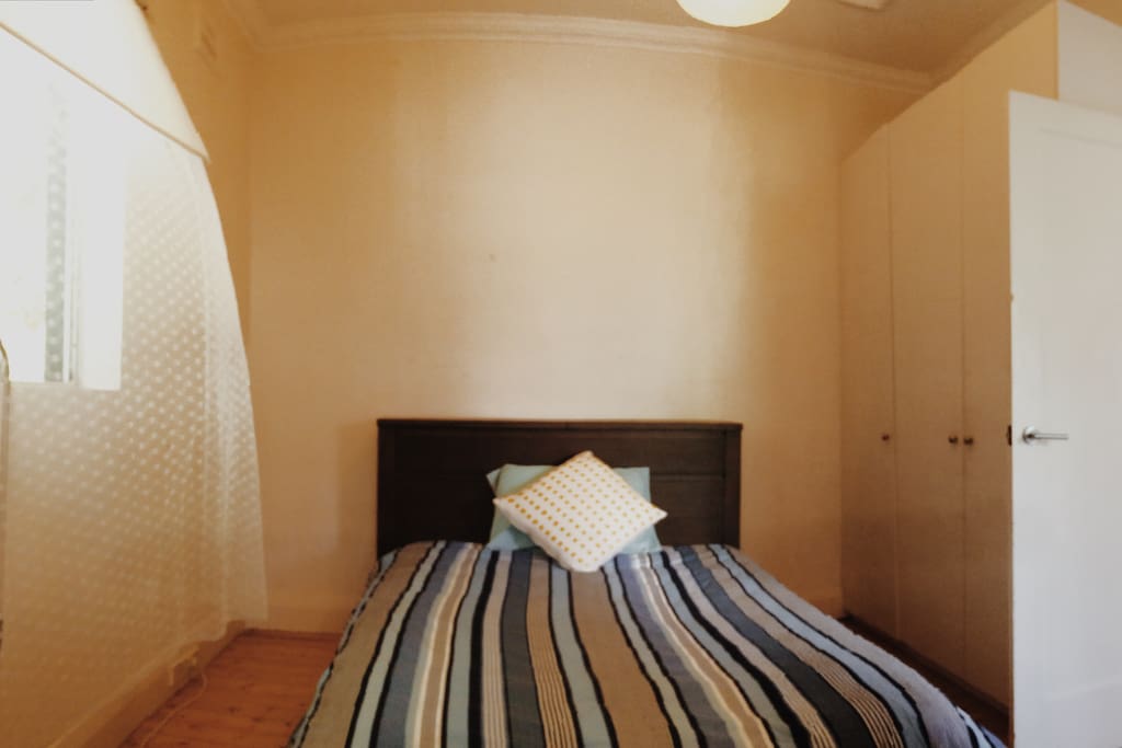 The room itself. Breezy and sunlit.
Photo taken from 1 of 2 windows.
