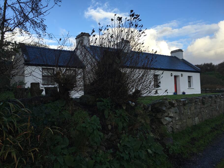 View from side of house