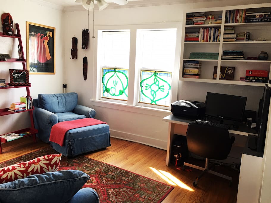 Den - reading area